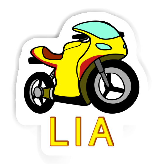 Sticker Lia Motorbike Laptop Image