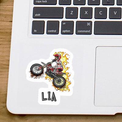 Motocrossfahrer Sticker Lia Image