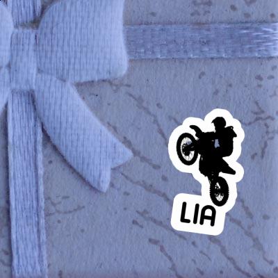 Aufkleber Motocross-Fahrer Lia Gift package Image