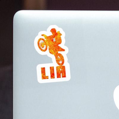 Sticker Lia Motocross Rider Image