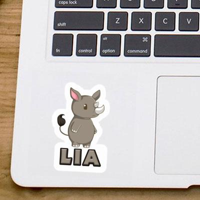 Sticker Nashorn Lia Image