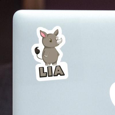 Sticker Rhino Lia Laptop Image