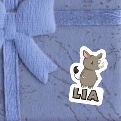 Sticker Rhino Lia Image