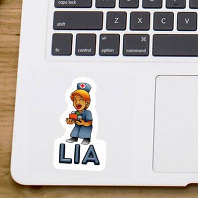 Sticker Lia Nurse Laptop Image