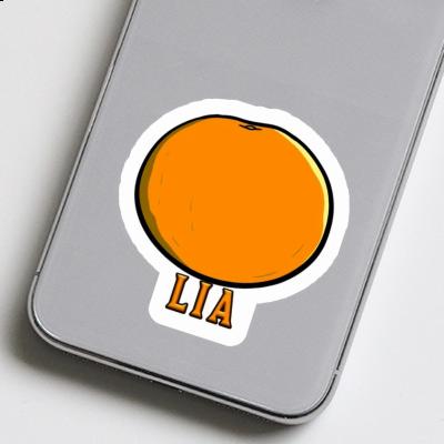 Lia Sticker Orange Gift package Image