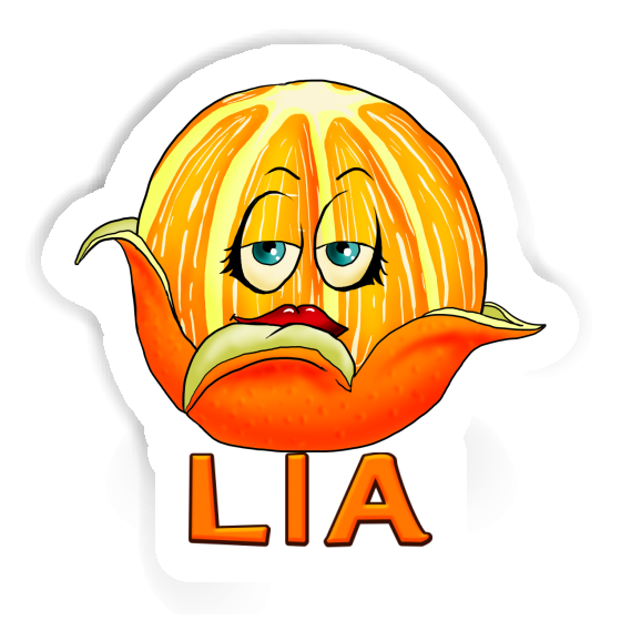 Sticker Lia Orange Image