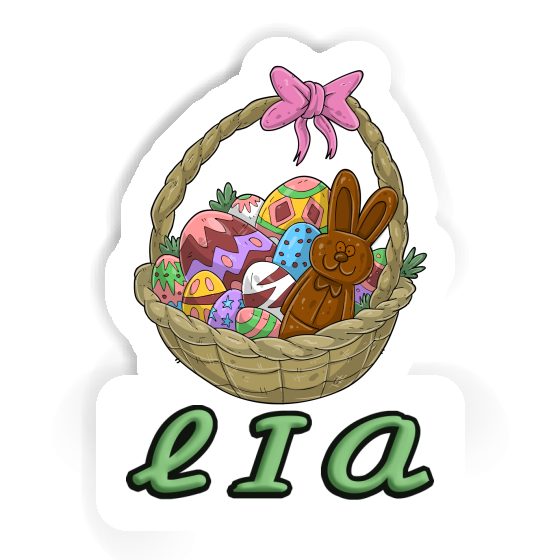 Sticker Lia Easter basket Notebook Image