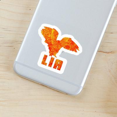 Sticker Lia Owl Laptop Image