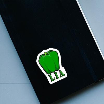 Sticker Lia Paprika Laptop Image