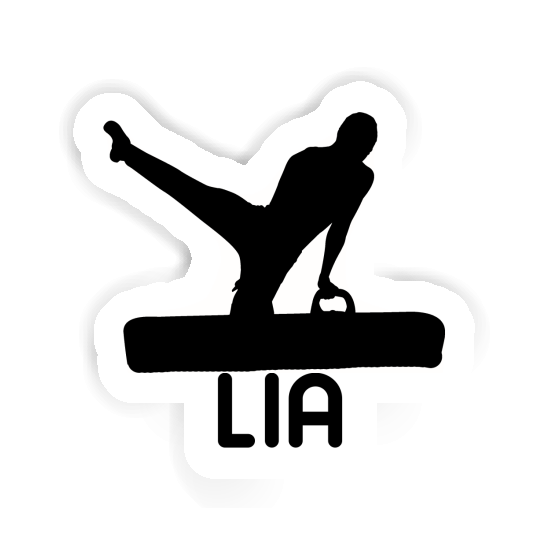 Sticker Lia Gymnast Notebook Image