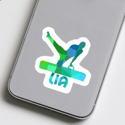 Sticker Gymnast Lia Laptop Image