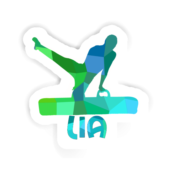 Sticker Gymnast Lia Laptop Image