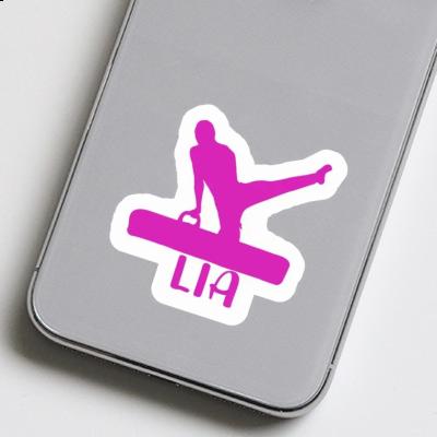 Gymnast Sticker Lia Laptop Image