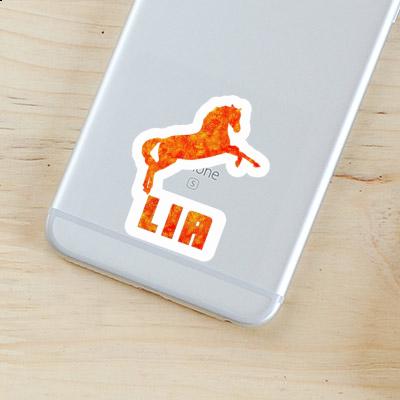 Sticker Lia Horse Laptop Image