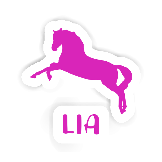 Horse Sticker Lia Notebook Image