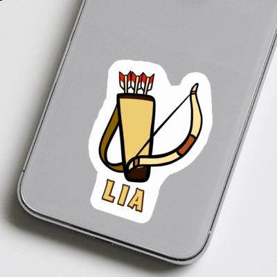 Arrow Bow Sticker Lia Gift package Image