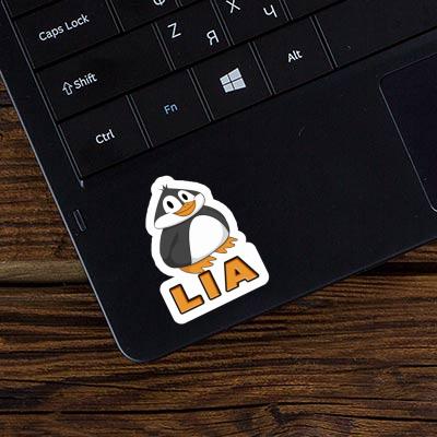 Sticker Penguin Lia Gift package Image