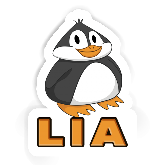 Sticker Penguin Lia Gift package Image