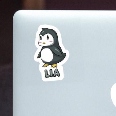 Lia Sticker Penguin Notebook Image