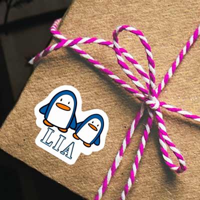 Lia Sticker Penguin Notebook Image