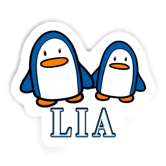 Lia Sticker Penguin Laptop Image