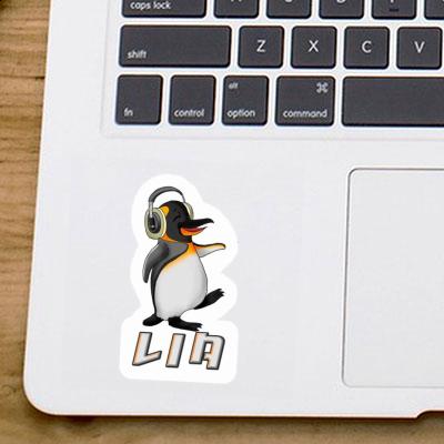 Sticker Pinguin Lia Gift package Image