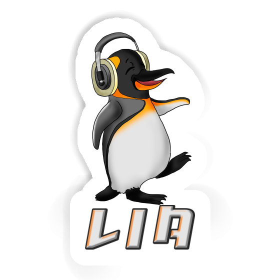 Sticker Pinguin Lia Gift package Image