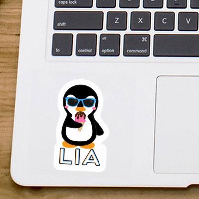 Penguin Sticker Lia Laptop Image