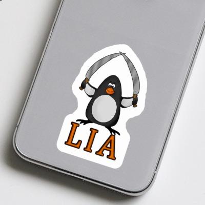 Lia Sticker Sword Laptop Image