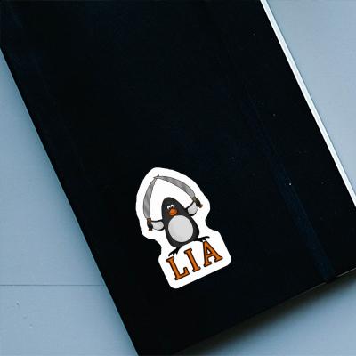 Lia Autocollant Pingouin de combat Notebook Image