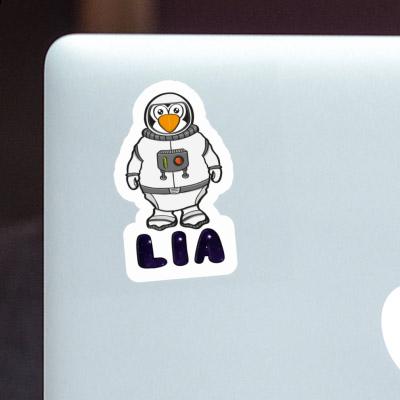 Astronaut Sticker Lia Notebook Image