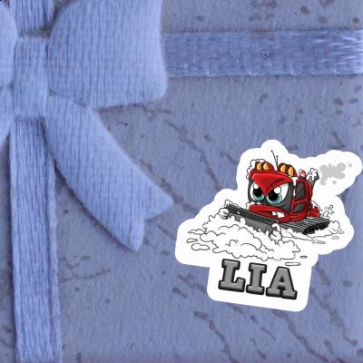 Lia Sticker Snow groomer Notebook Image