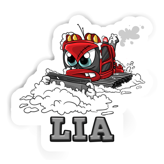 Lia Sticker Snow groomer Image