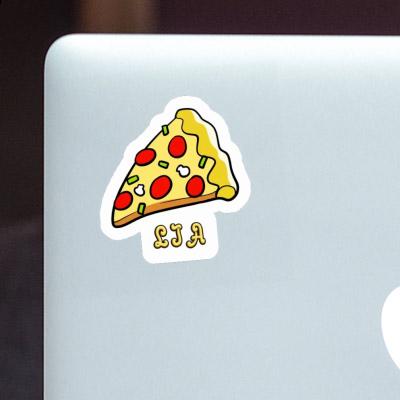 Pizza Sticker Lia Notebook Image