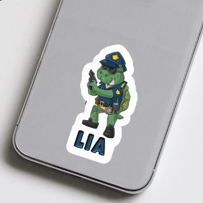 Lia Sticker Officer Laptop Image