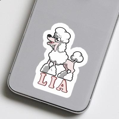 Poodle Sticker Lia Laptop Image