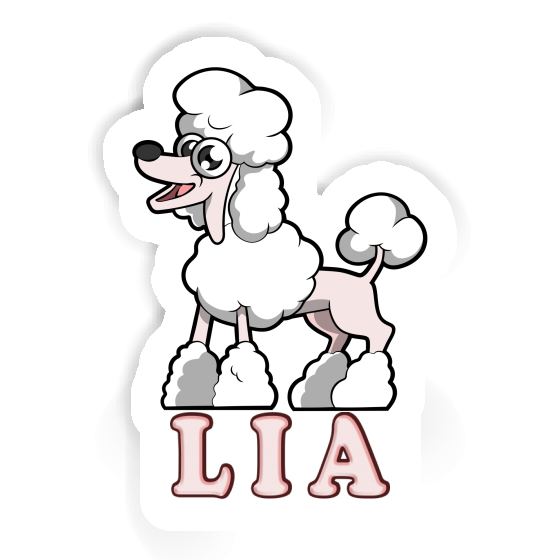 Poodle Sticker Lia Laptop Image