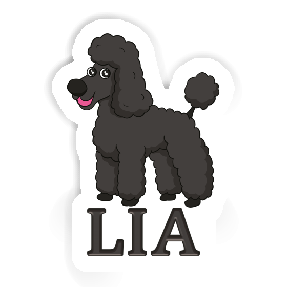 Poodle Sticker Lia Notebook Image