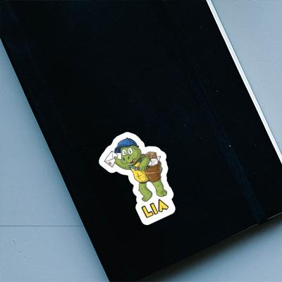 Sticker Postbote Lia Notebook Image