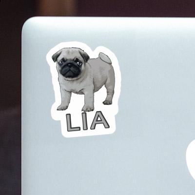 Sticker Pug Lia Gift package Image