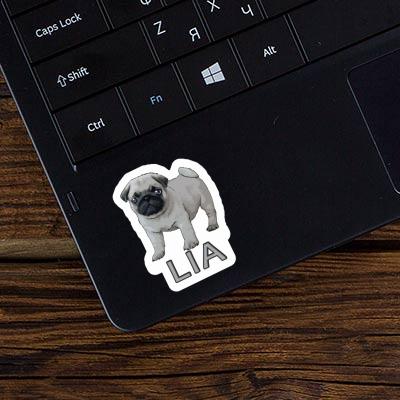 Mops Sticker Lia Notebook Image