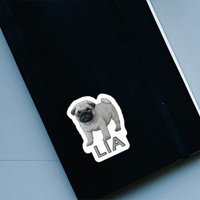 Sticker Pug Lia Gift package Image