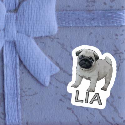 Mops Sticker Lia Notebook Image