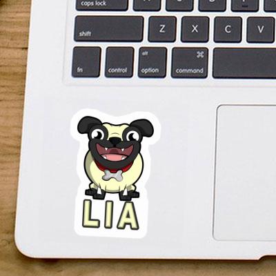 Pug Sticker Lia Gift package Image