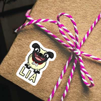 Pug Sticker Lia Gift package Image