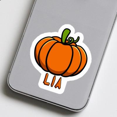 Lia Sticker Pumpkin Image