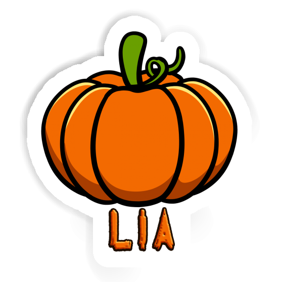 Lia Sticker Pumpkin Image