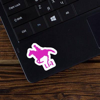 Horse Rider Sticker Lia Gift package Image