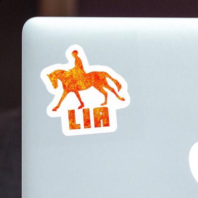 Sticker Horse Rider Lia Image