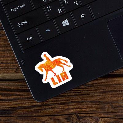 Sticker Horse Rider Lia Gift package Image